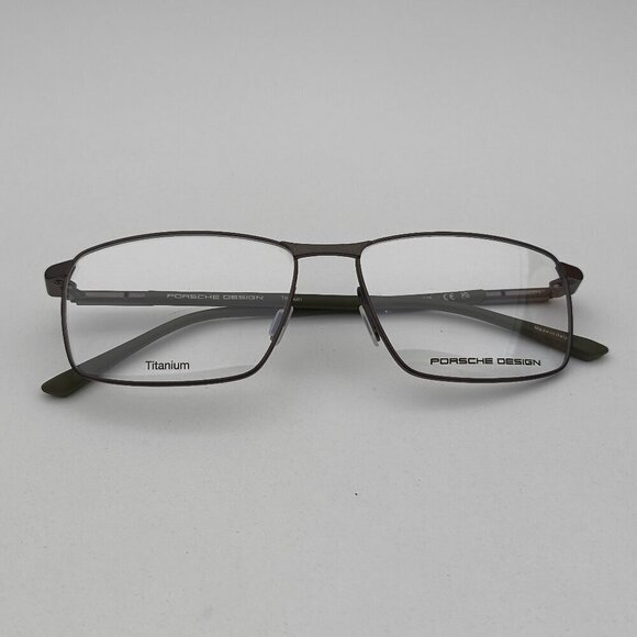 ?️Made in Italy! Porsche Design P8766 Dark Gray Eyeglasses 58/16 145 /EUM129?️ main image 8